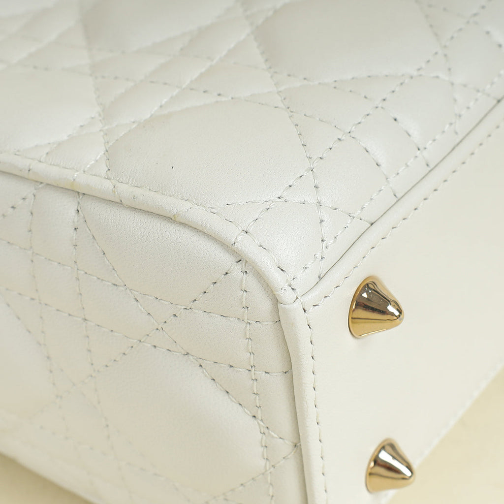Christian Dior Latte Lady Dior My ABCDior Small Bag
