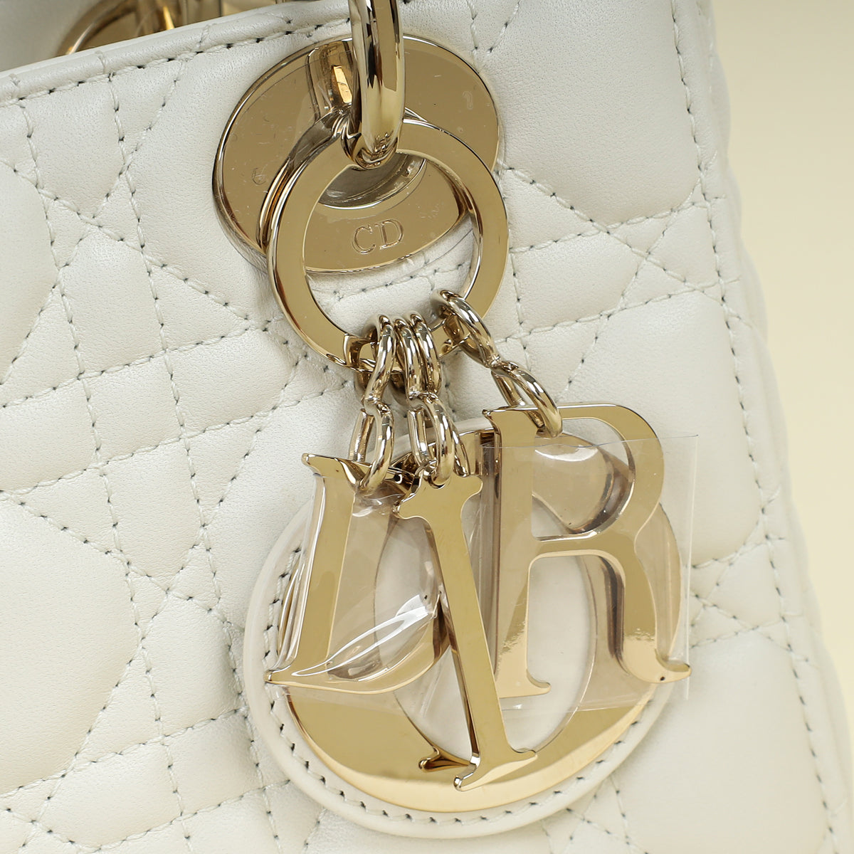 Christian Dior Latte Lady Dior My ABCDior Small Bag