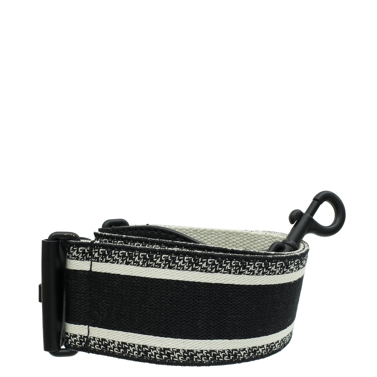 Christian Dior Bicolor Christian Dior Paris Embroidery Shoulder Strap