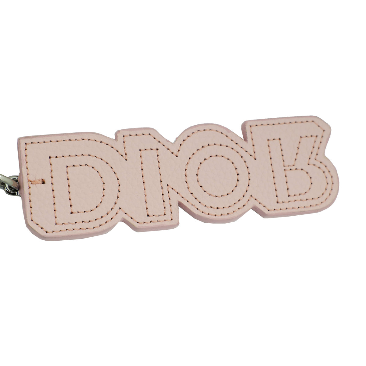 Christian Dior Pink Logo Key Ring