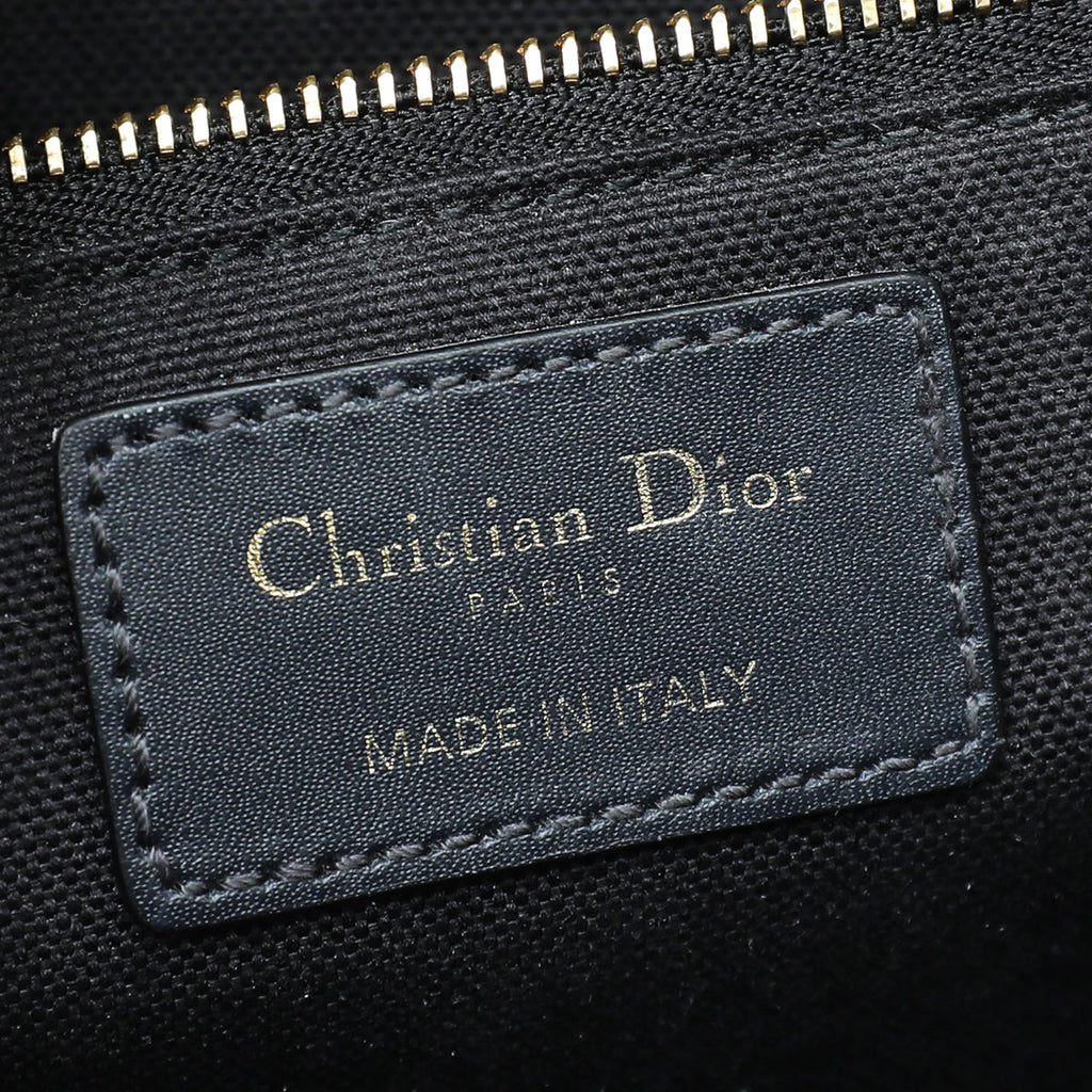 Christian Dior Navy Blue 30 Montaigne Flap Chain Medium Bag