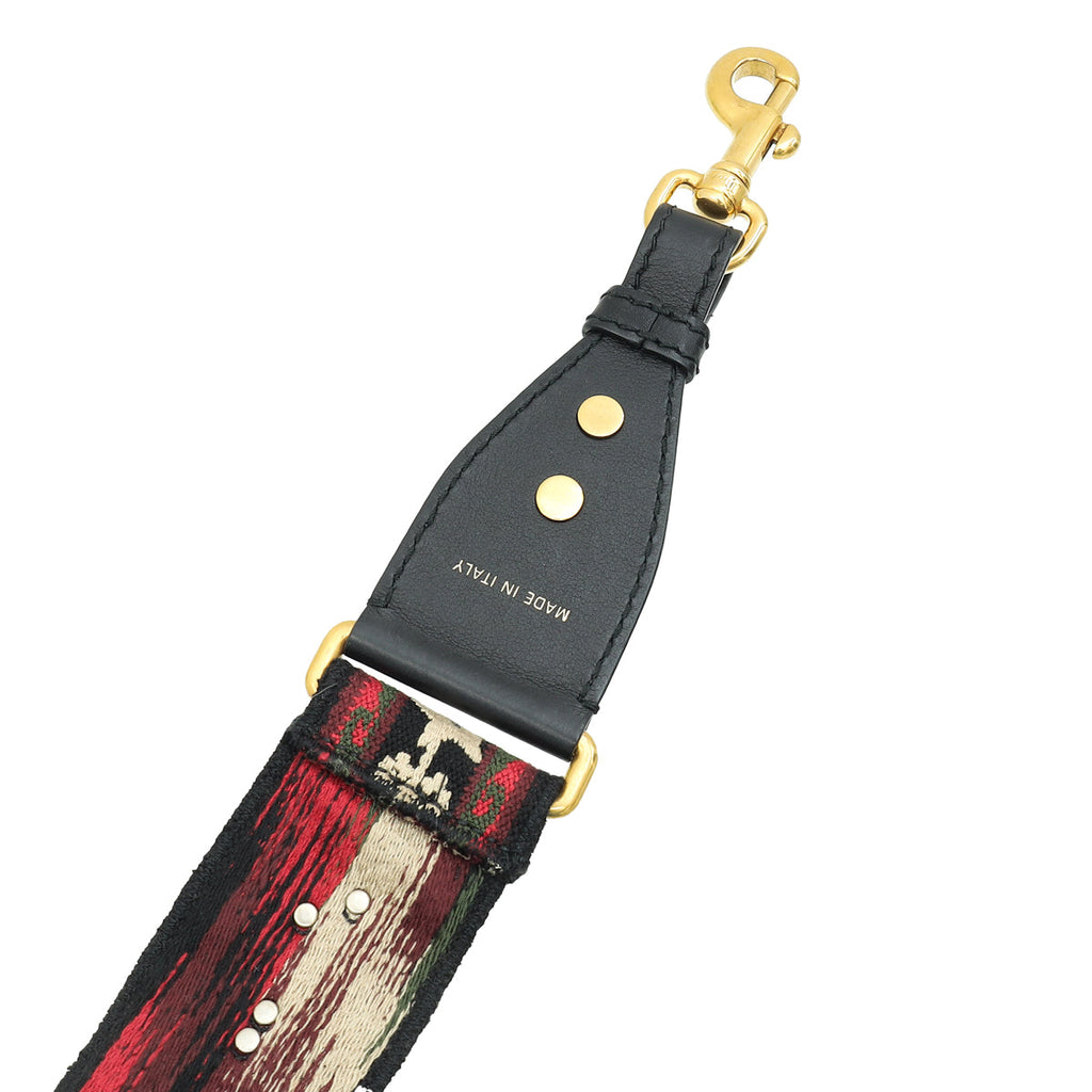 Christian Dior Multicolor Medallion Bag Strap