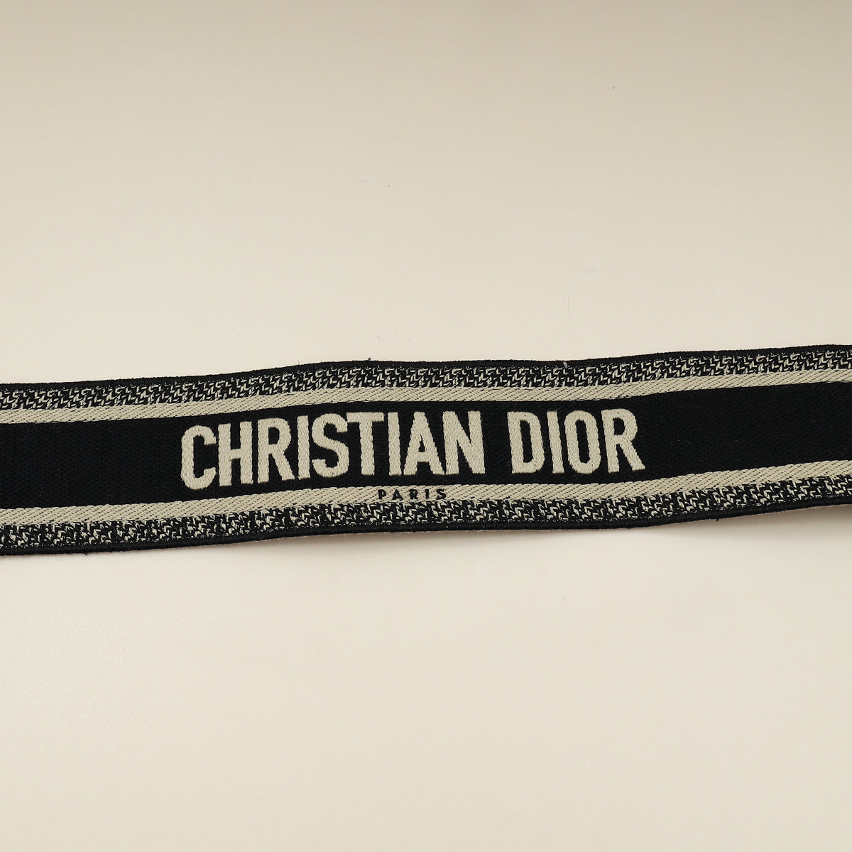 Christian Dior Paris Embroidery Shoulder Strap