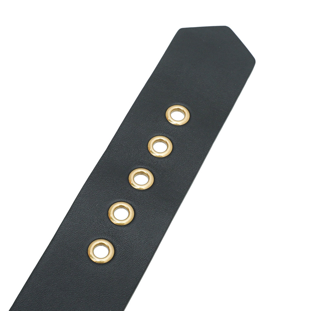 Christian Dior Black Diorquake 55mm Belt