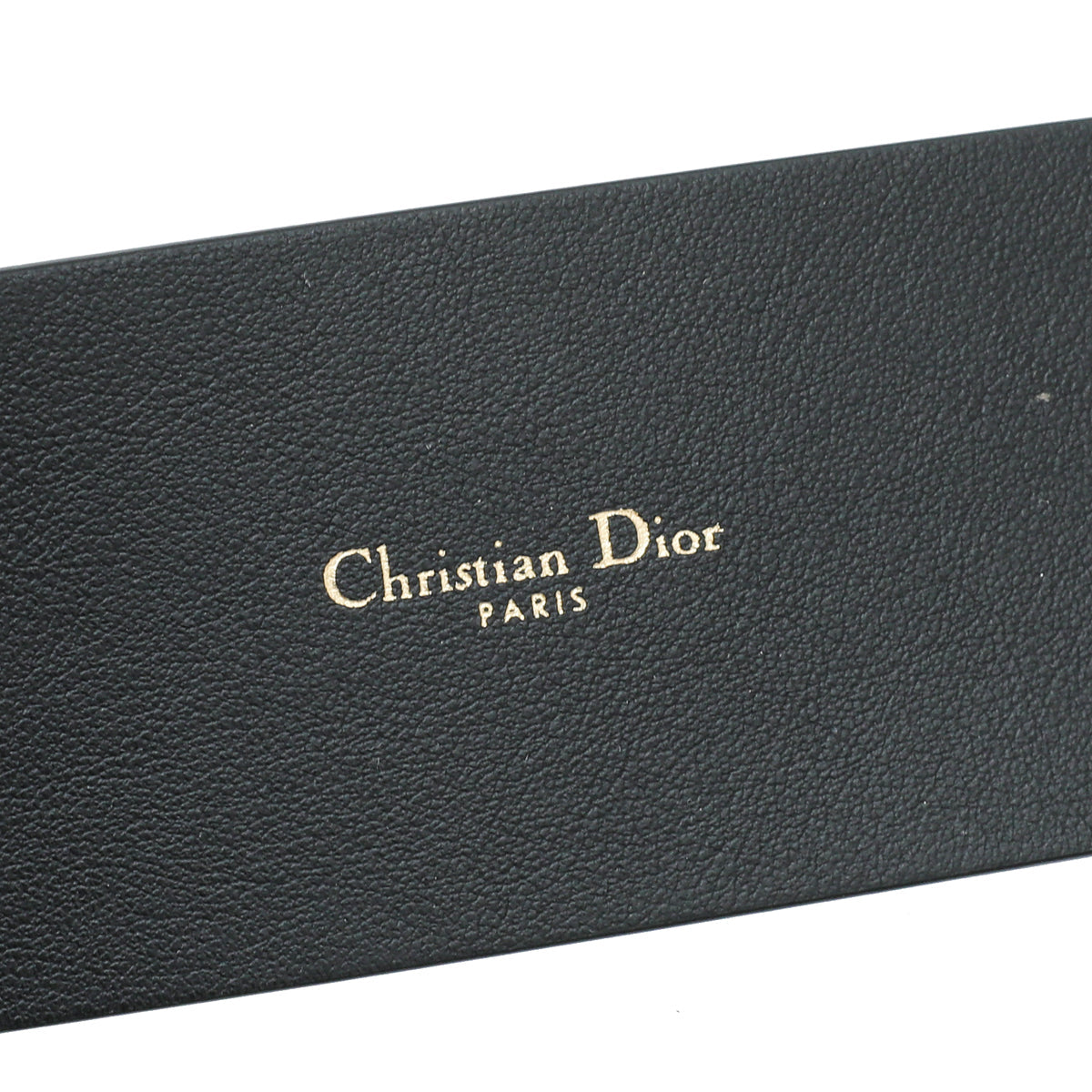 Christian Dior Black Diorquake 55mm Belt