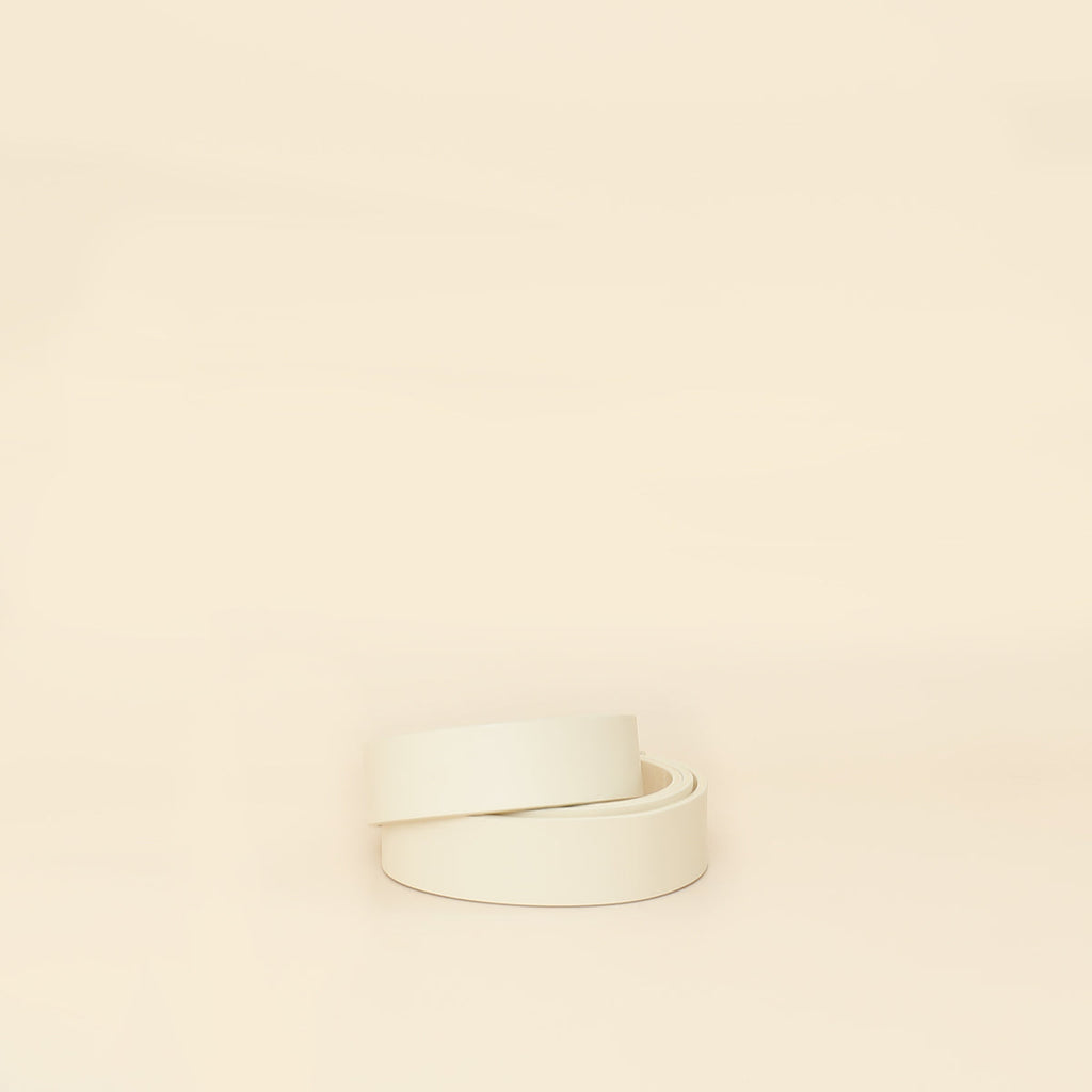 Christian Dior White 30 Montaigne Avenue Belt