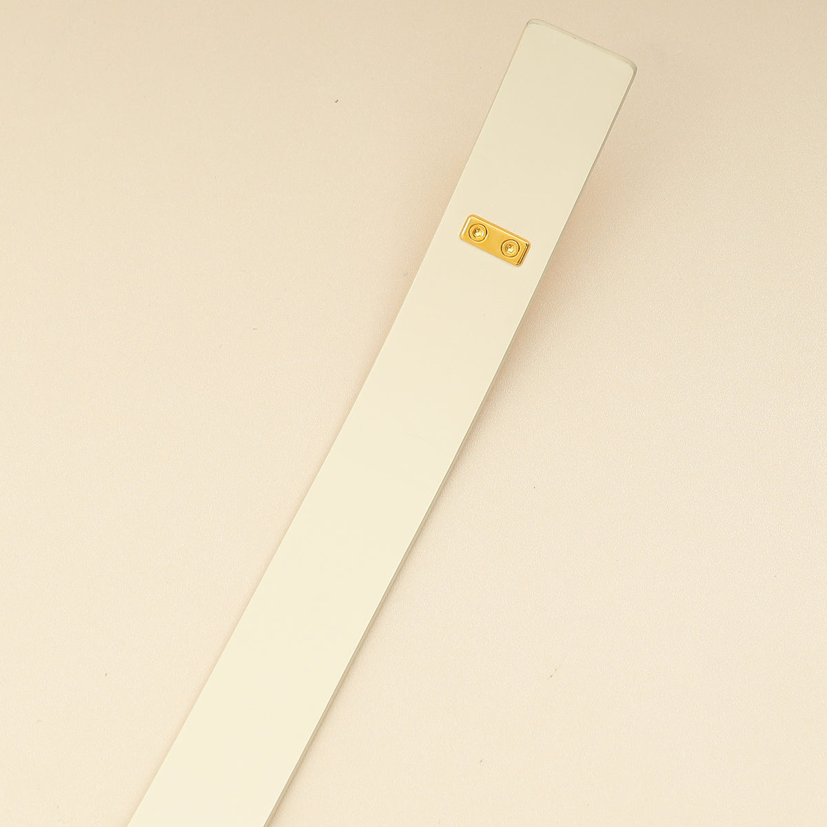 Christian Dior White 30 Montaigne Avenue Belt