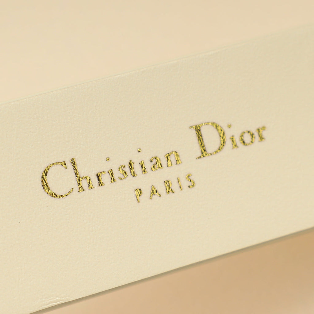 Christian Dior White 30 Montaigne Avenue Belt