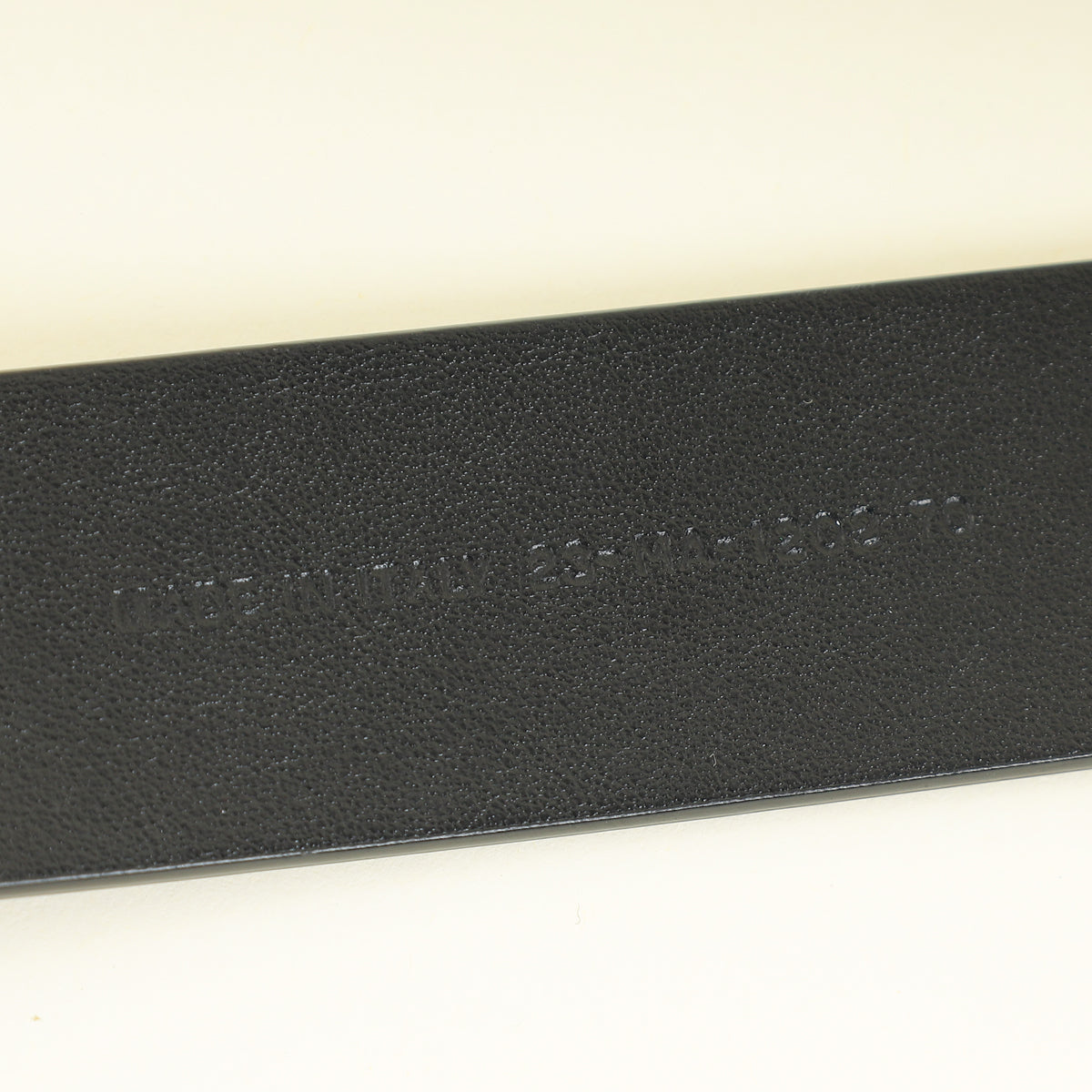 Christian Dior Black 30 Montaigne 35mm Belt