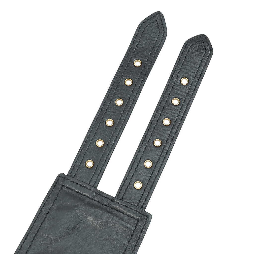 Christian Dior Black Saddle Belt Bag