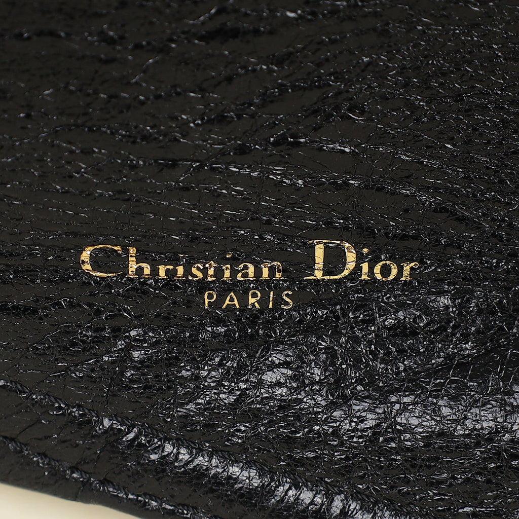 Christian Dior Black Saddle Belt Bag