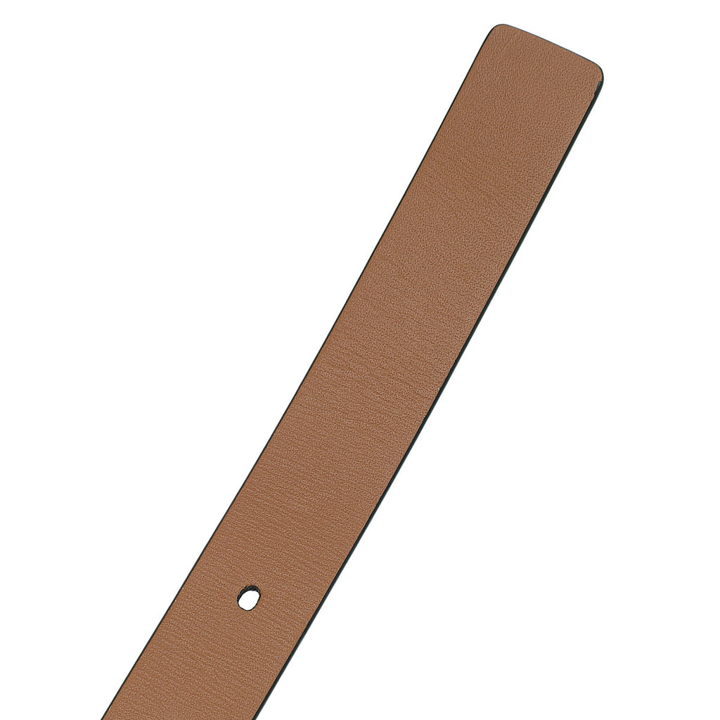 Christian Dior Brown CD Saddle Belt