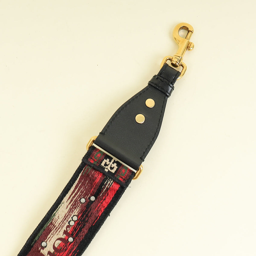 Christian Dior Multicolor Medallion Bag Strap