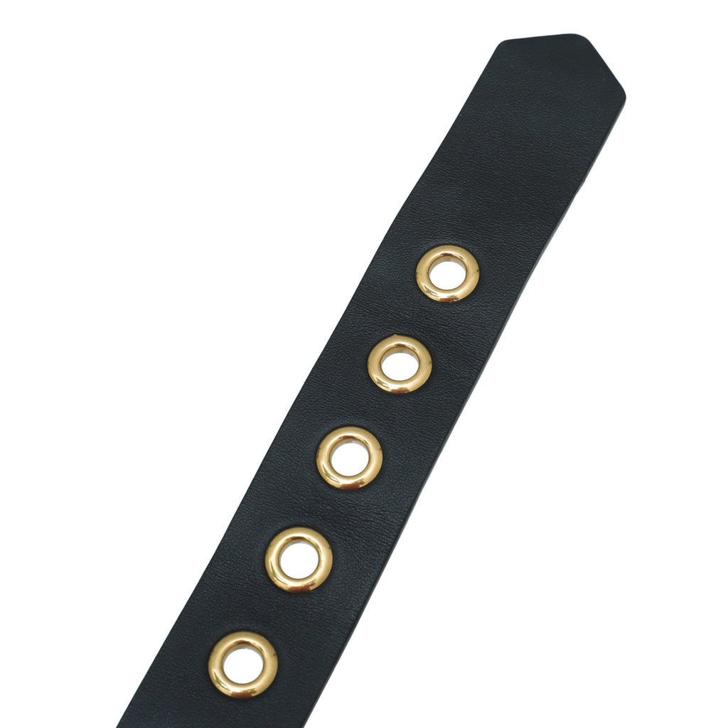 Christian Dior Black Diorquake 35mm Belt