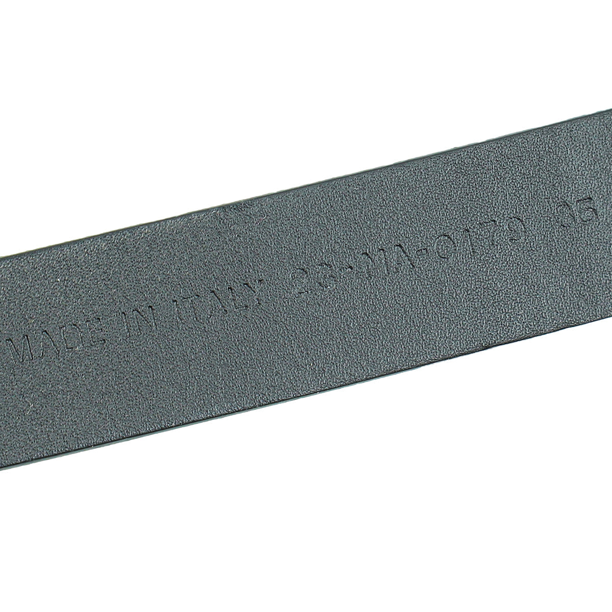 Christian Dior Black Saddle 20mm Belt