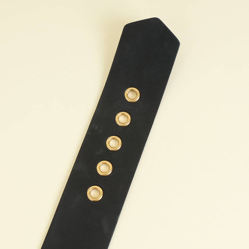 Christian Dior Black Diorquake 55mm Belt