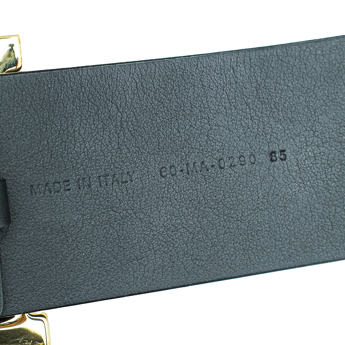 Christian Dior Black Diorquake 55mm Belt