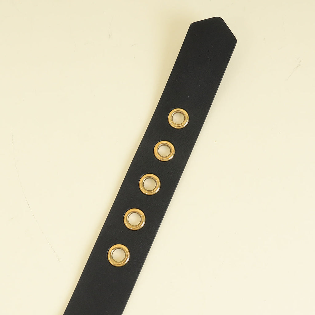 Christian Dior Black Diorquake 35mm Belt
