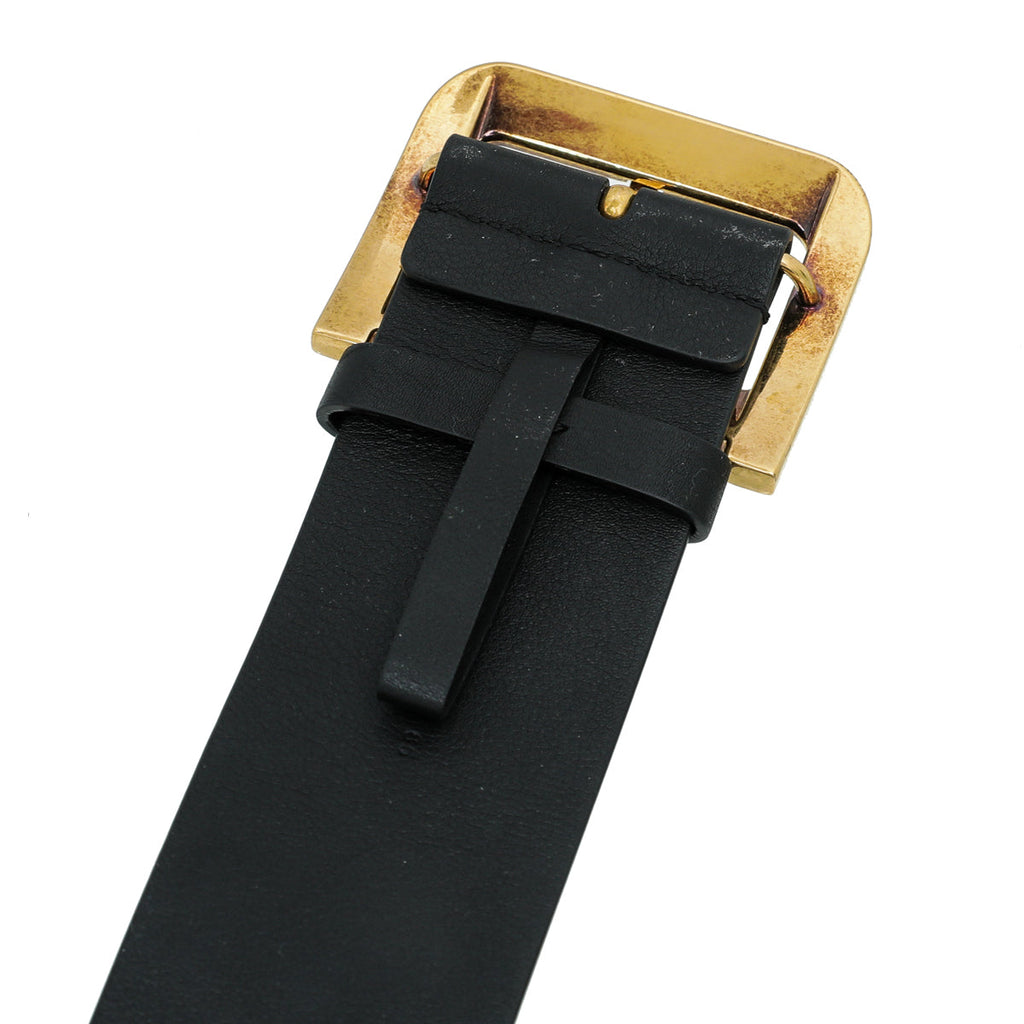 Christian Dior Black Diorquake 55mm Belt