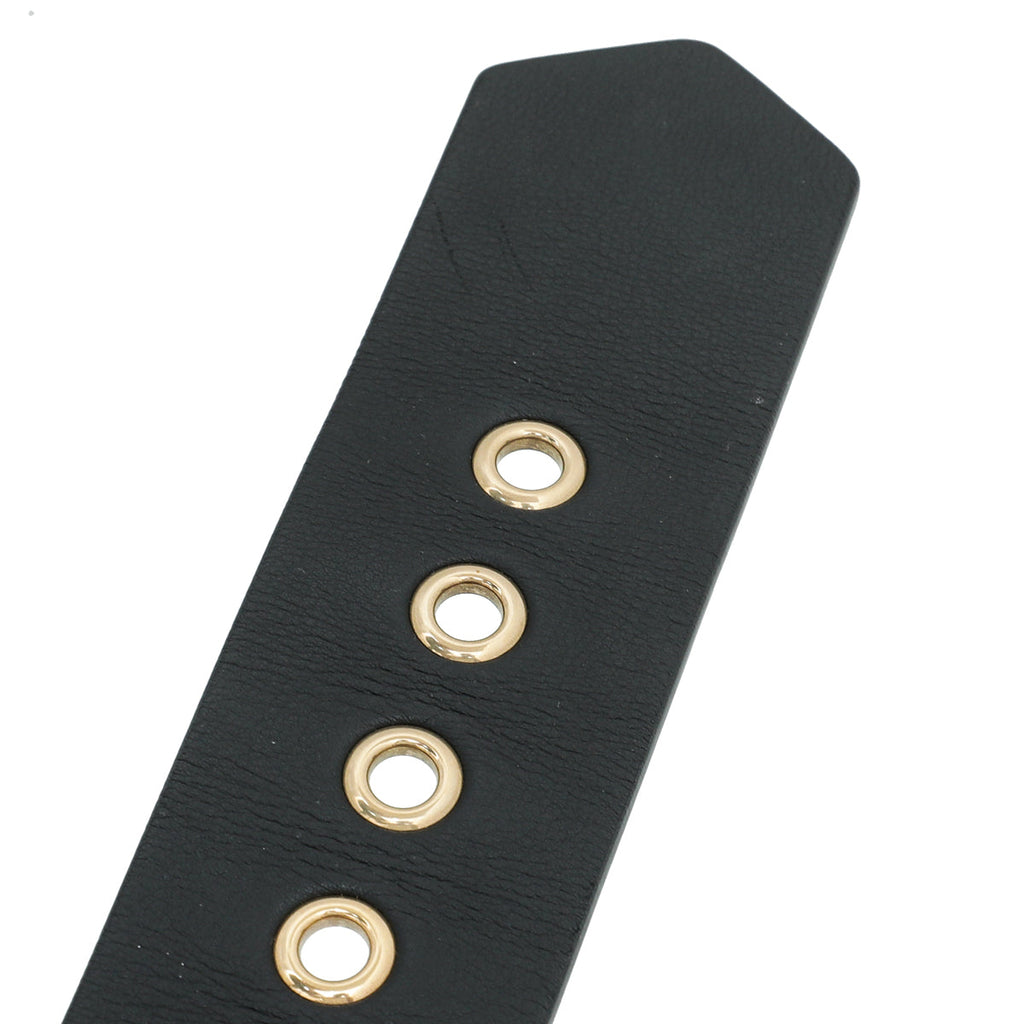 Christian Dior Black Diorquake 55mm Belt
