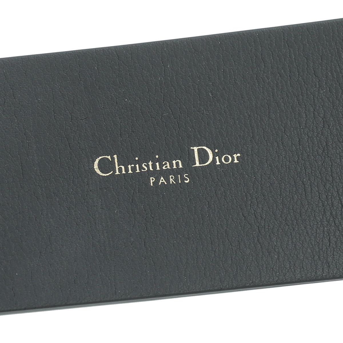 Christian Dior Black Diorquake 55mm Belt
