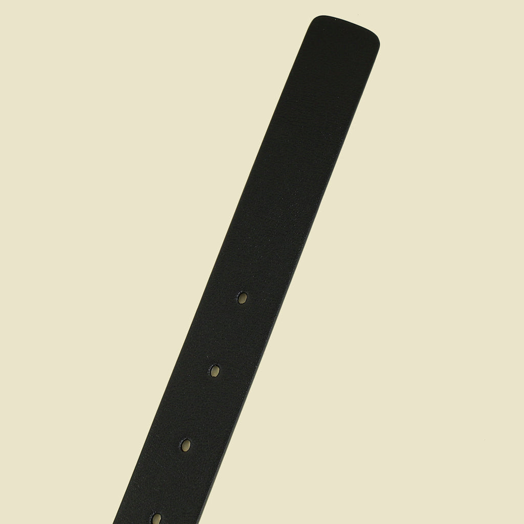 Christian Dior Black 30 Montaigne Cut Out CD Belt