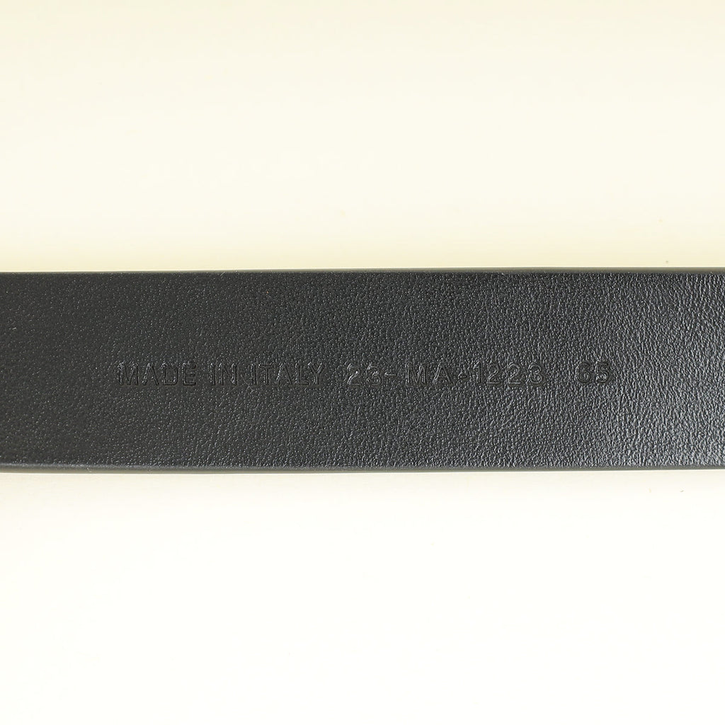 Christian Dior Black CD Cut Out 24mm Belt