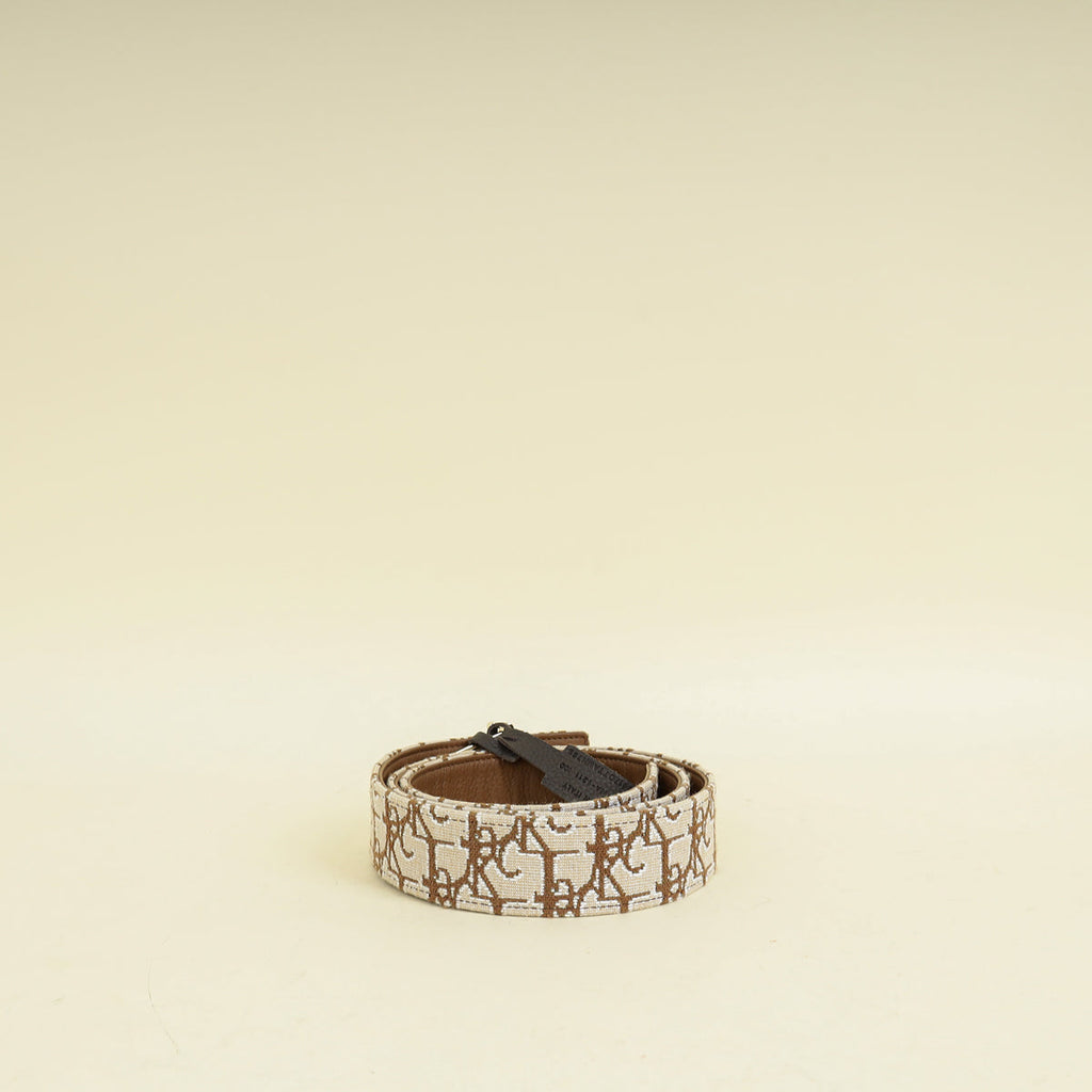 Christian Dior Bicolor x Cactus Jack Oblique Logo Belt