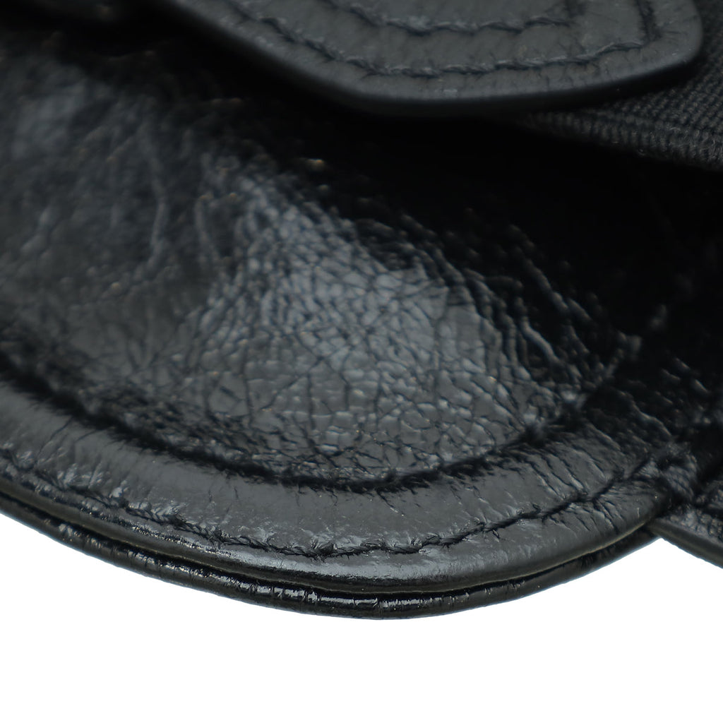 Christian Dior Black Saddle Belt Bag