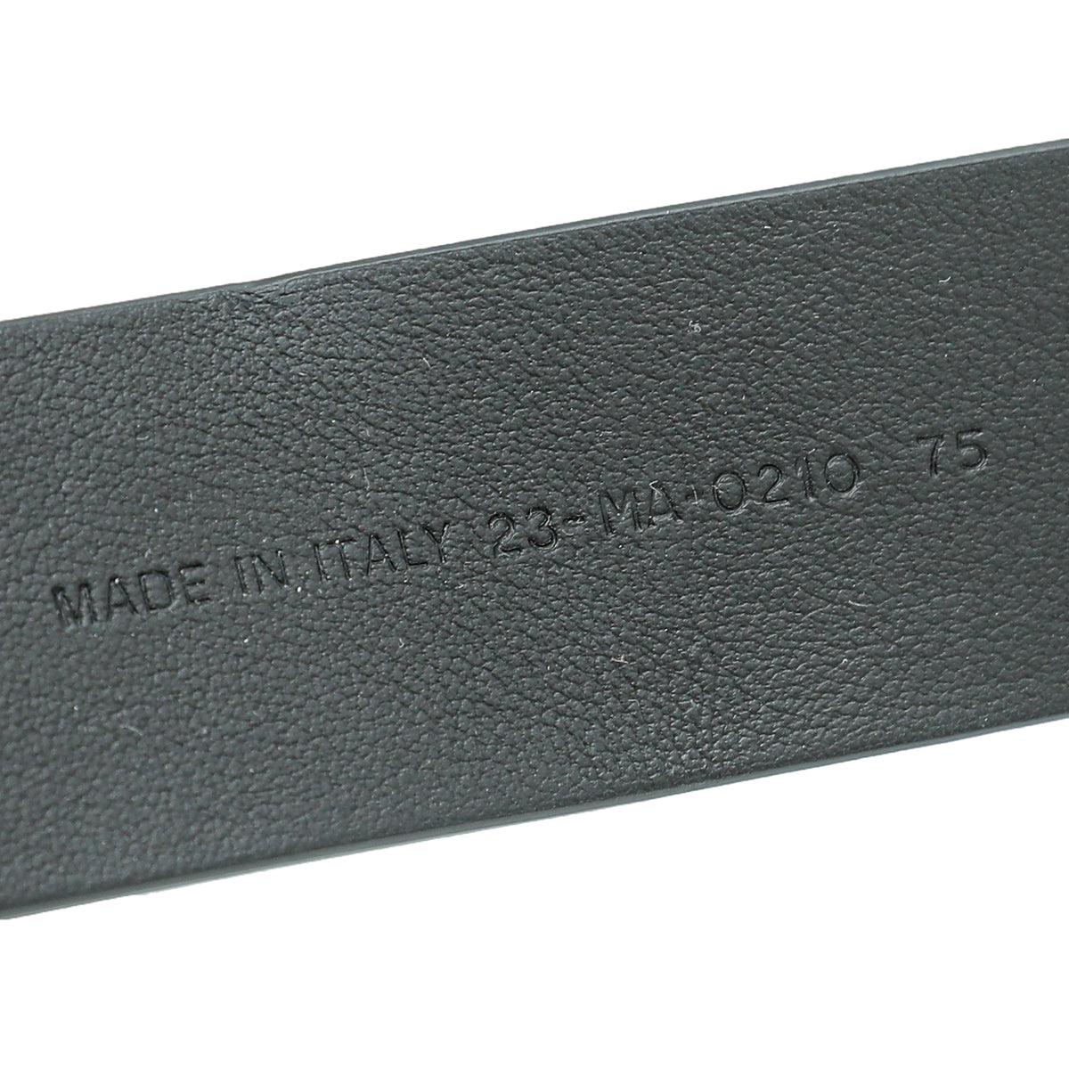 Christian Dior Black Diorquake 35mm Belt