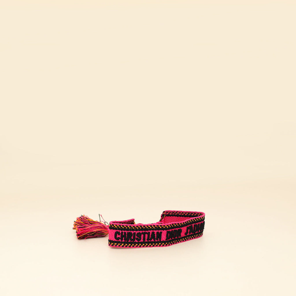 Christian Dior Bicolor J'adior Cotton Bracelet Set