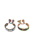 Christian Dior Multicolor J'Adior Cotton Bracelet Set