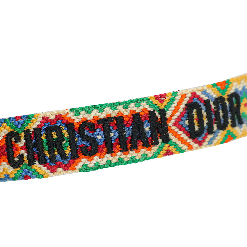 Christian Dior Multicolor J'Adior Cotton Bracelet Set