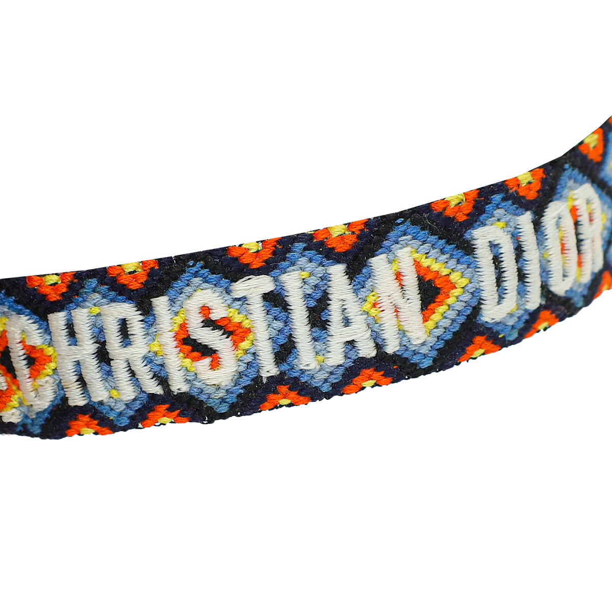 Christian Dior Multicolor J'Adior Cotton Bracelet Set