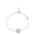 Christian Dior 18K White Gold Diamond MOP Rose des Vents Bracelet