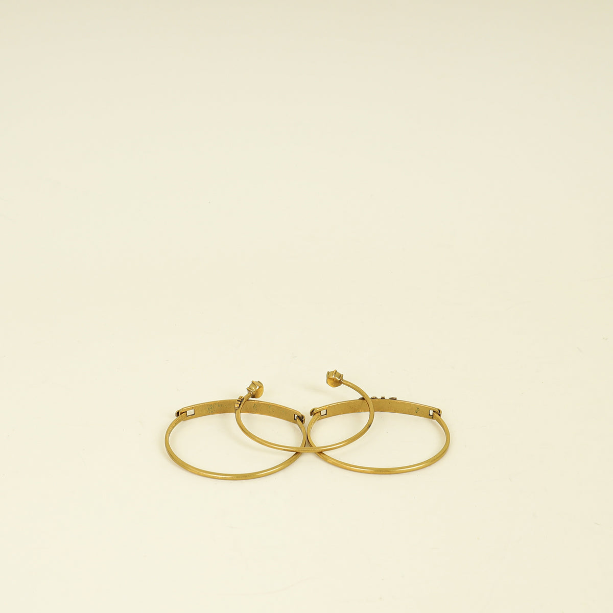 Christian Dior Gold Antique Dio(r)evolution Bracelet Set