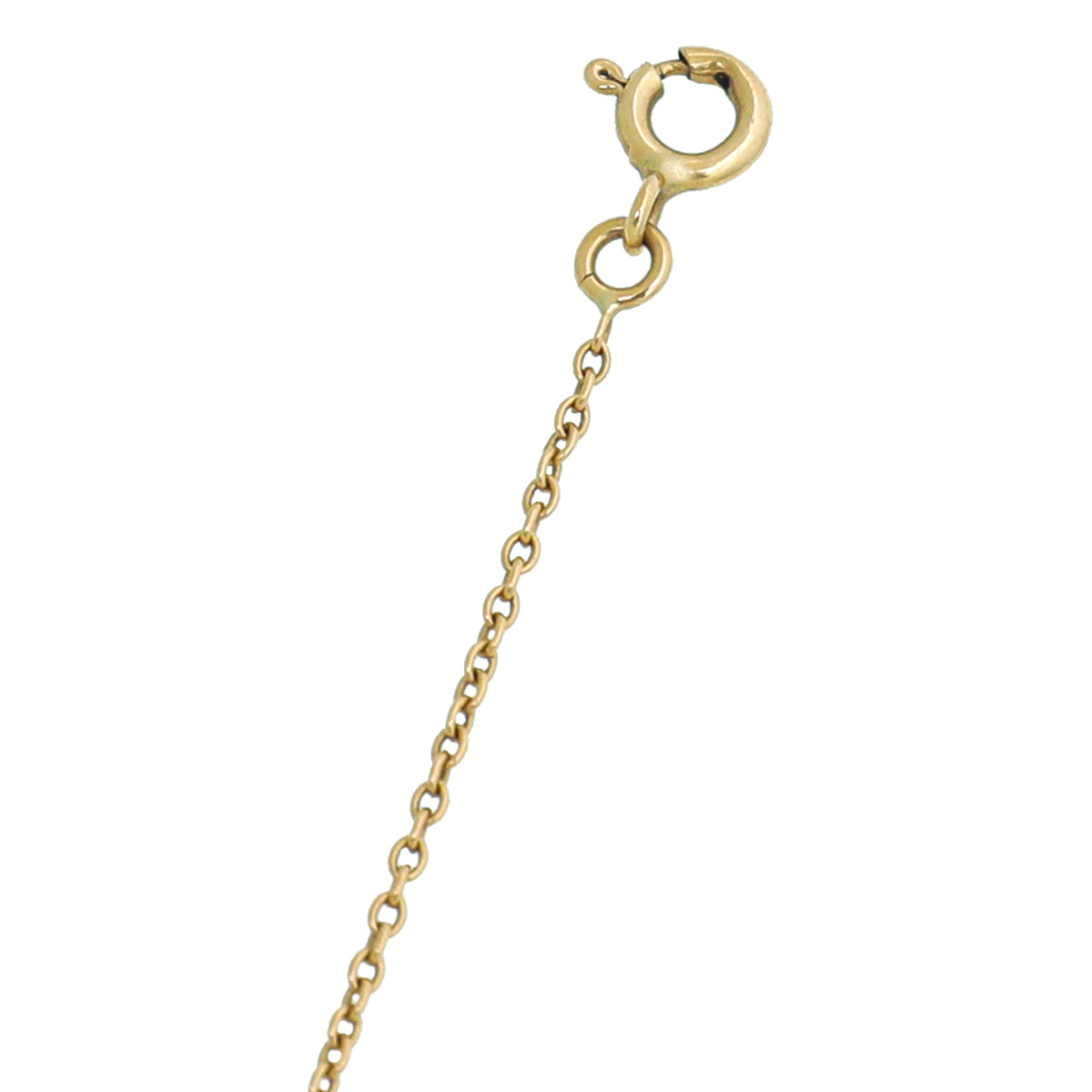Christian Dior 18K Yellow Gold MOP Diamond Rose De Vent Bracelet