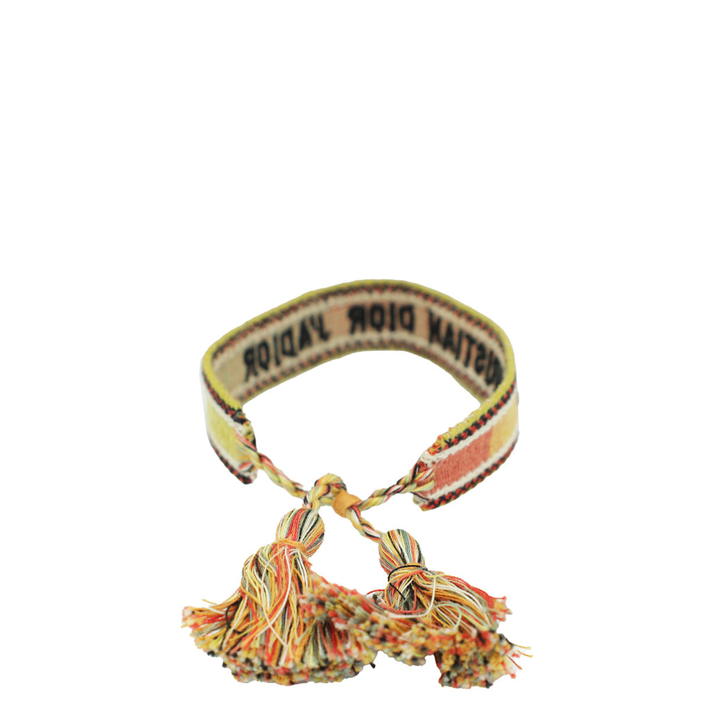 Christian Dior Multicolor J'Adior Cotton Bracelet