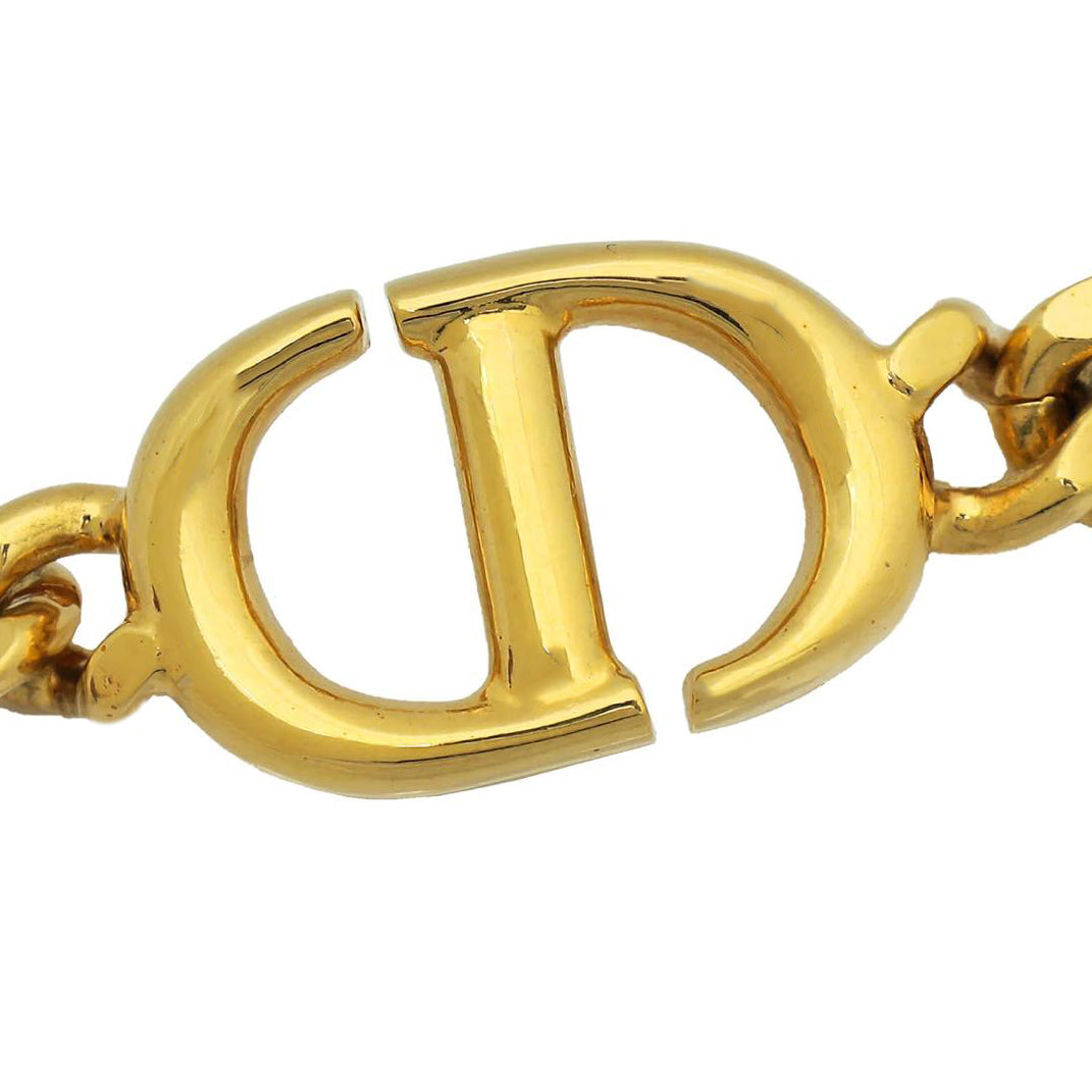 Christian Dior Gold 30 Montaigne Bracelet