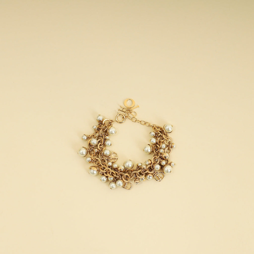 Christian Dior Yellow Gold Mise En Dior Bracelet