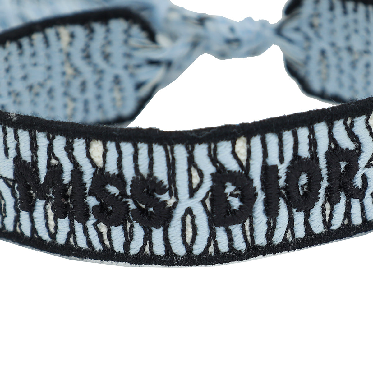 Christian Dior Bicolor Miss Dior Cotton Set Bracelet