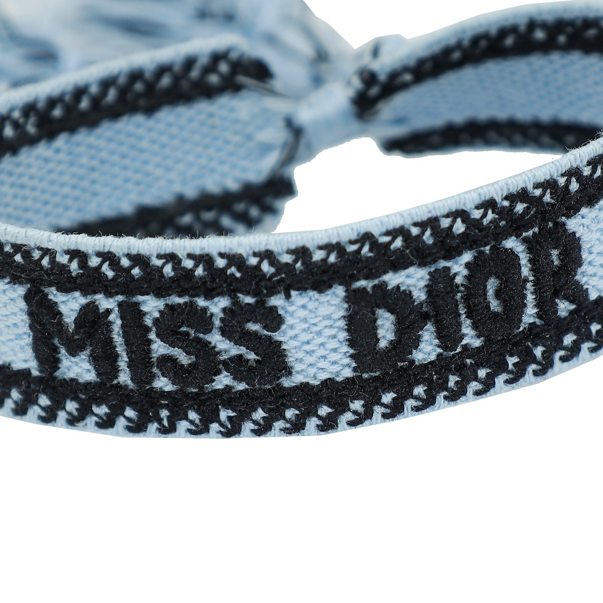 Christian Dior Bicolor Miss Dior Cotton Set Bracelet