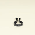 Christian Dior Black J'Adior Embroidered w/ Crystal Friendship Bracelet