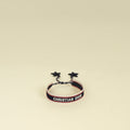 Christian Dior Tricolor Logo Embroidered Friendship Bracelet