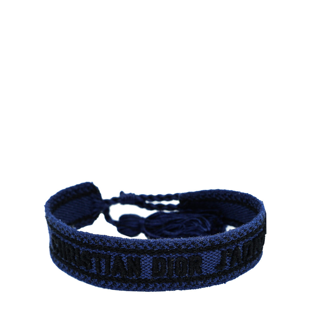 Christian Dior Bicolor J'Adior Cotton Bracelet Set