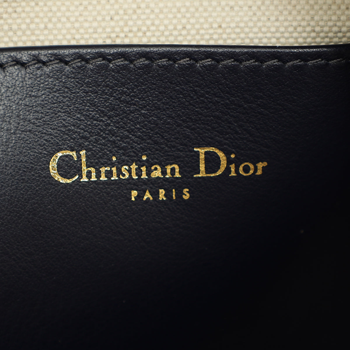 Christian Dior Bicolor Toile de Jouy Reverse Saddle Pouch