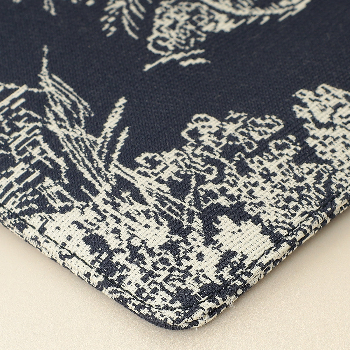 Christian Dior Bicolor Toile de Jouy Reverse Saddle Pouch
