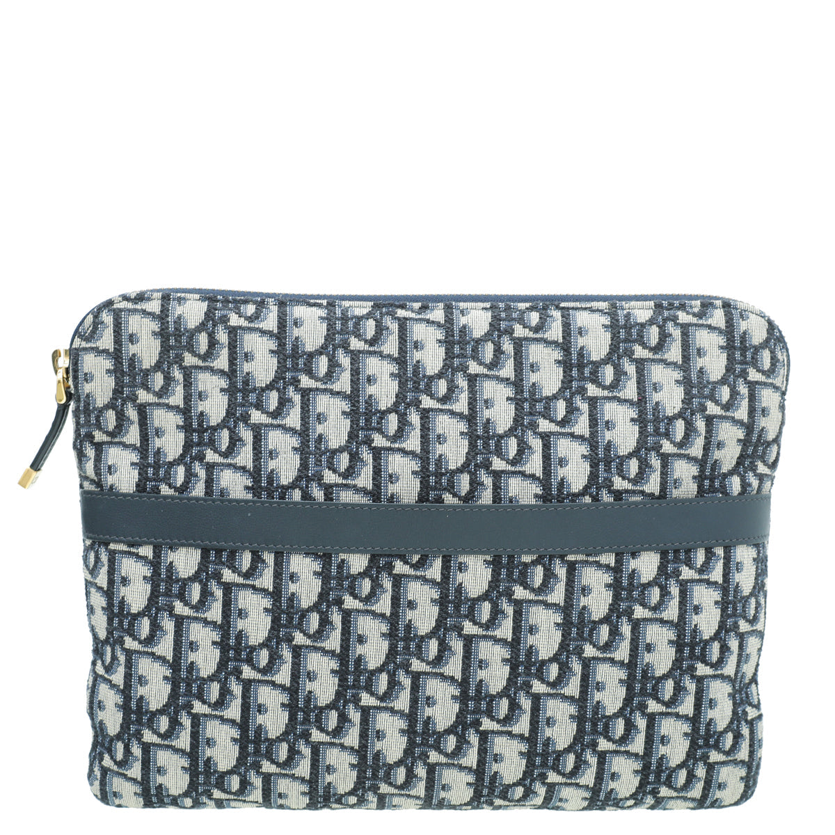 Christian Dior Navy Blue Oblique Dior Travel Kit
