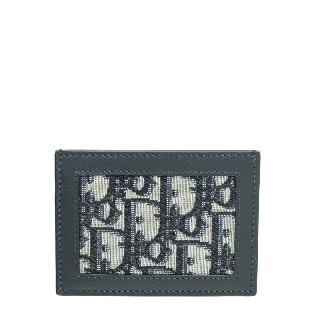 Christian Dior Navy Blue Oblique Dior Travel Kit