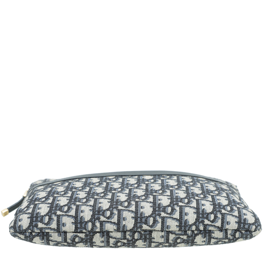 Christian Dior Navy Blue Oblique Dior Travel Kit
